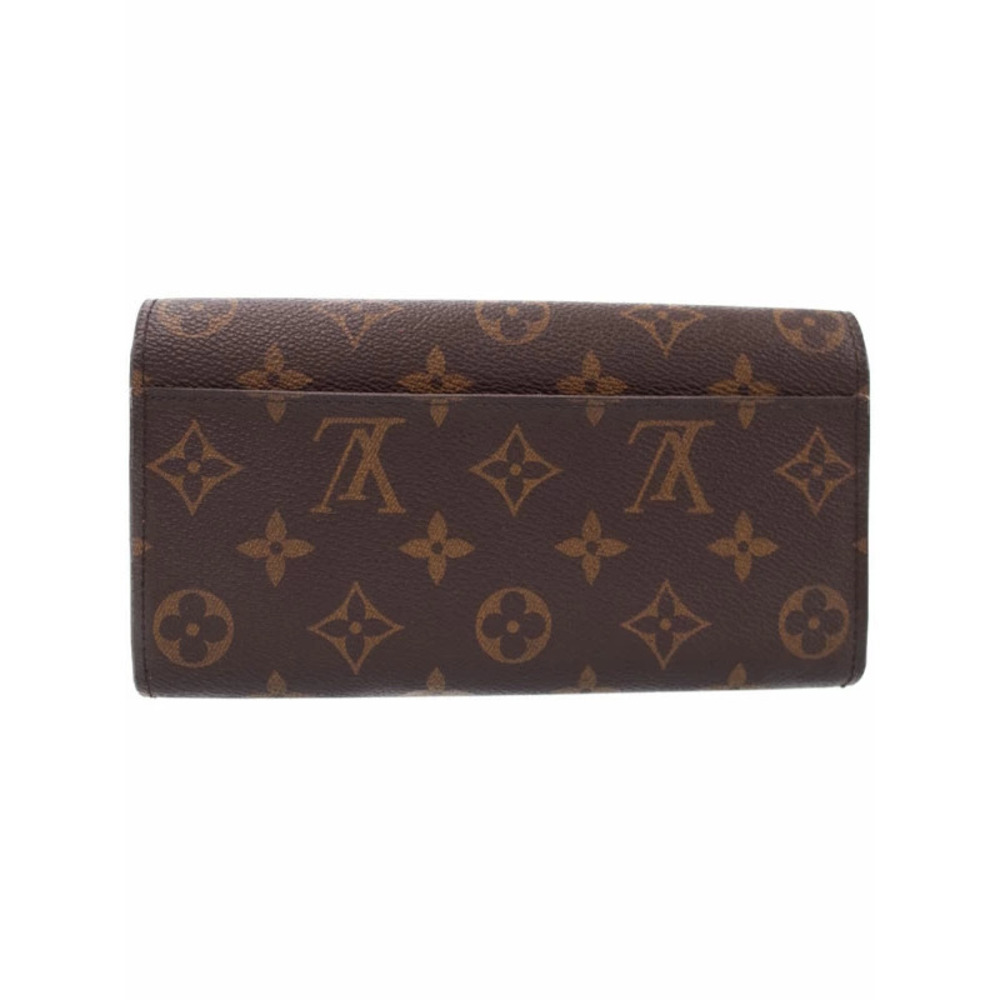 Louis Vuitton Monogram Portefeuille Sarah Bi fold Long Wallet - Picture 2 of 5